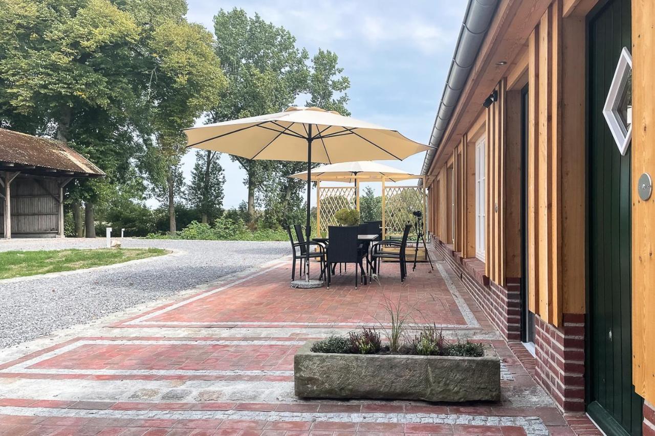 Gut Gross Fedderwarden, Ferienwohnung Mettje Butjadingen Extérieur photo